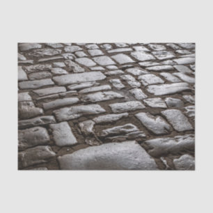 Moonlit Cobblestones Tissue Paper