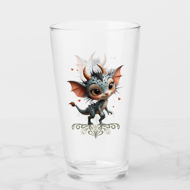 Moonlit Creature Caelum Tickwing  Glass (Front)