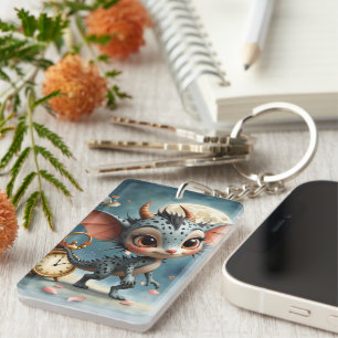Moonlit Creature Caelum Tickwing Key Ring