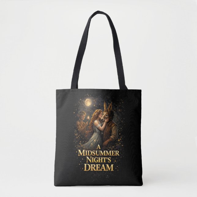 Moonlit Enchantment Tote Bag (Front)