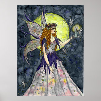Moonlit Faeries - PRINT