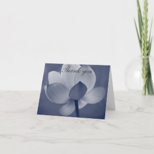 Moonlit Flower Thank You Notes