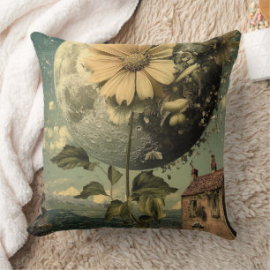 Moonlit Flower & Vintage Charm Cushion