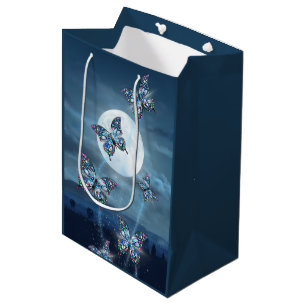 Moonlit Flutter Medium Gift Bag