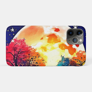 Moonlit Forest Fantasy Art iPhone 11 Pro Case