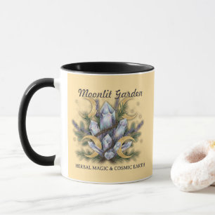 Moonlit Garden Crystal Bouquet • Herbal Magic Mug