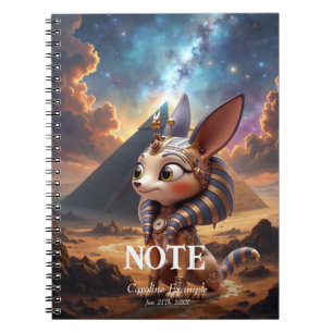 Moonlit Guardian of the Ancient Sands. Notebook
