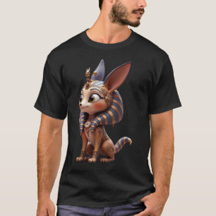 Moonlit Guardian of the Ancient Sands. T-Shirt