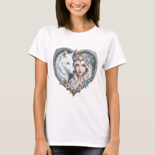 Moonlit Guardian of the Eternal Heart. T-Shirt