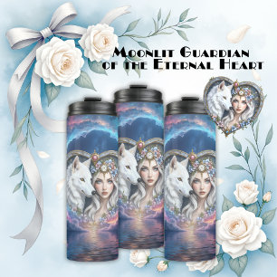 Moonlit Guardian of the Eternal Heart. Thermal Tumbler