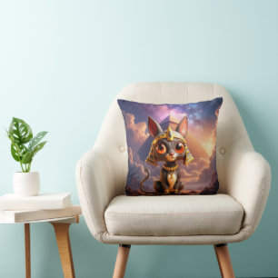 Moonlit Guardian of the Eternal Sands. Cushion