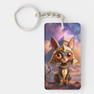 Moonlit Guardian of the Eternal Sands. Key Ring