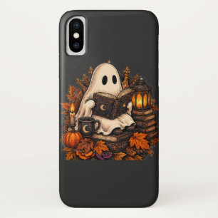 Moonlit Howling Wolf Halloween   Gothic Night Wolf iPhone X Case
