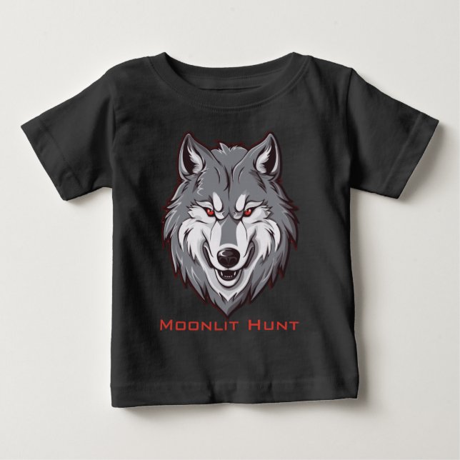 Moonlit Hunt Baby T-Shirt (Front)