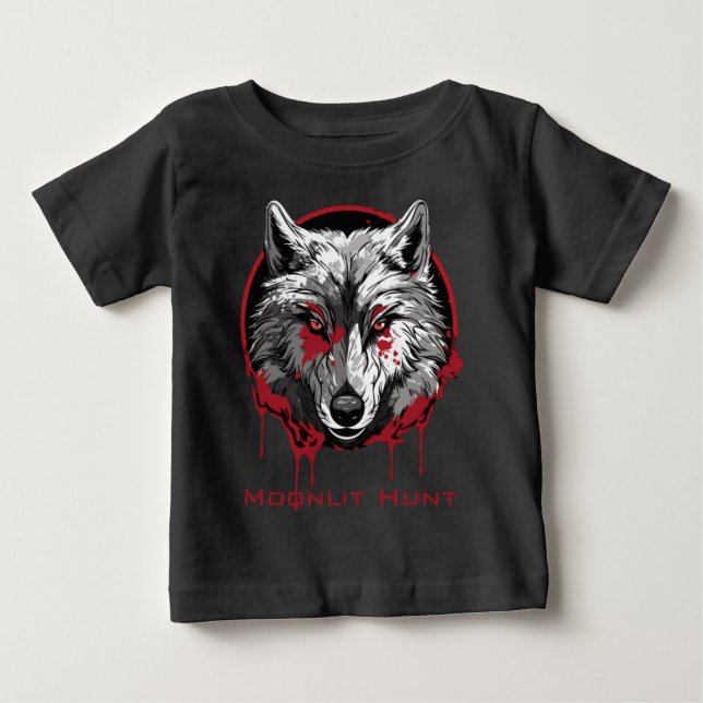 Moonlit Hunt Baby T-Shirt (Front)