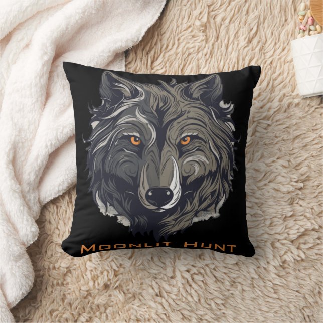 Moonlit Hunt Cushion (Blanket)