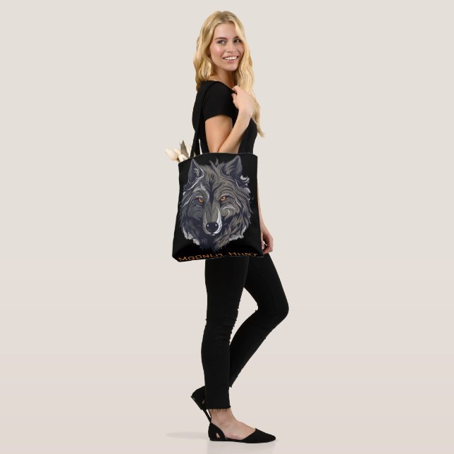 Moonlit Hunt Tote Bag (On Model)