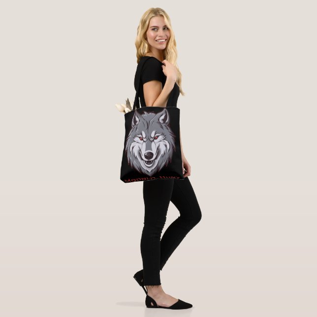 Moonlit Hunt Tote Bag (On Model)