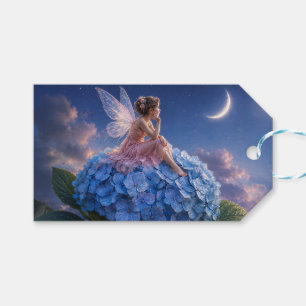 Moonlit Hydrangea Fairy Gift Tags