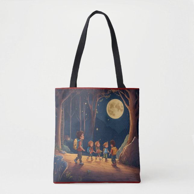Moonlit Innocence Tote Bag (Front)