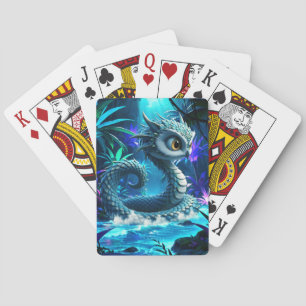 Moonlit Jungle Guardian – Enchanted Owl Playing Cards