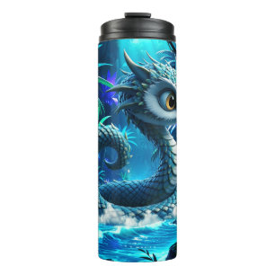 Moonlit Jungle Guardian – Enchanted Owl Thermal Tumbler