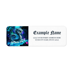 Moonlit Jungle Guardian – Enchanted Return Address Label