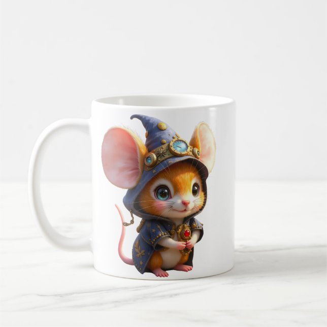 Moonlit Keeper of Tiny Wonders.  Coffee Mug (Left)