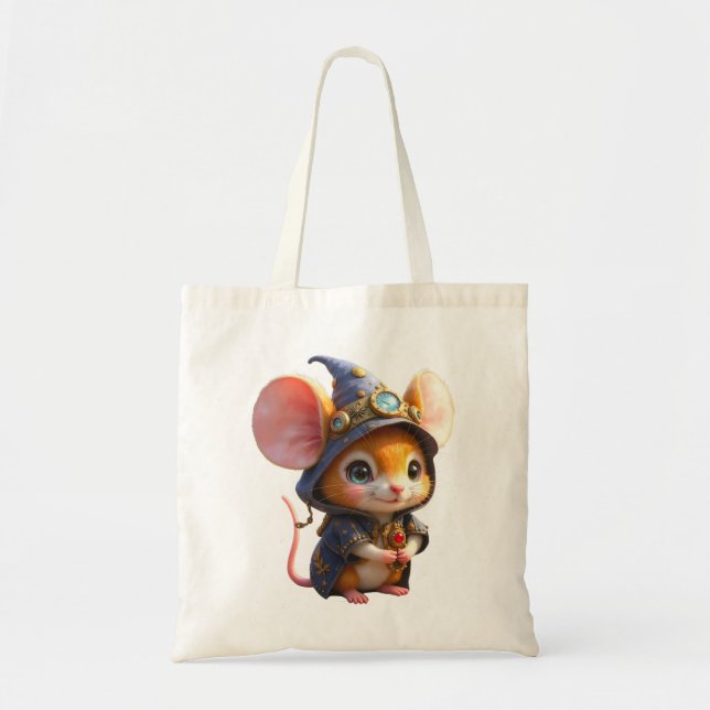 Moonlit Keeper of Tiny Wonders.  Tote Bag (Front)