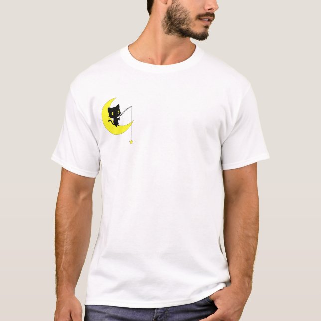 Moonlit Kitty T-Shirt (Front)