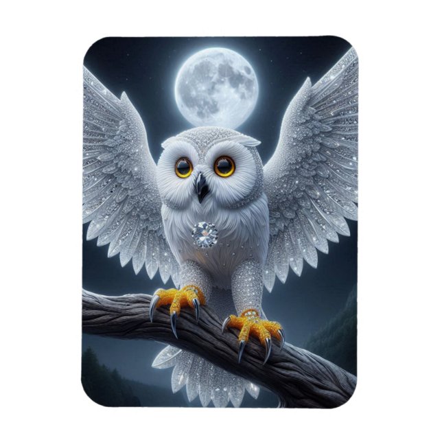 Moonlit Majesty Magnet (Vertical)