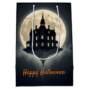 Moonlit Manor Halloween  Medium Gift Bag