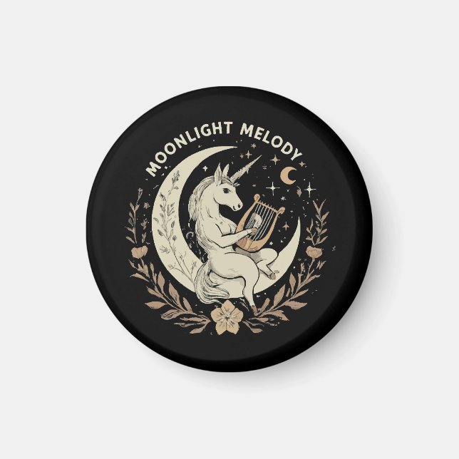 Moonlit Melody Magnet (Front)