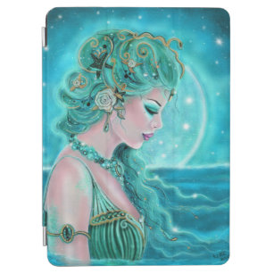 Moonlit Mermaid  By Renee Lavoie iPad Air Cover