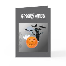 Moonlit Mischief with Ghost & Pumpkin