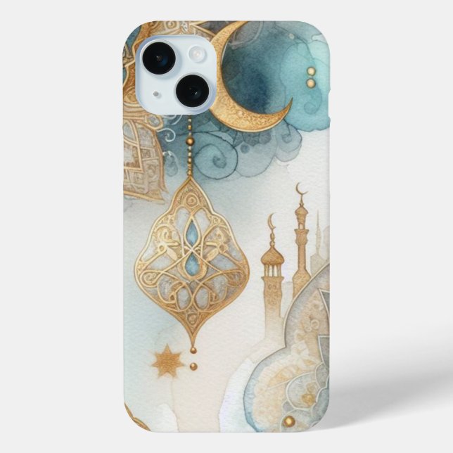 Moonlit Mosque Serenity for Ramadan Case-Mate iPhone Case (Back)