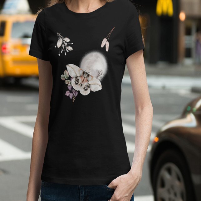 Moonlit Moth Graphic T-Shirt (Moonlit Moth Graphic T-Shirt)