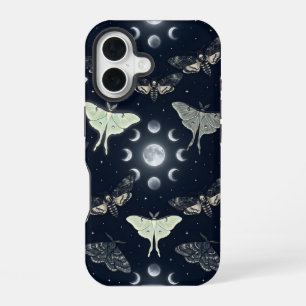 Moonlit Moth Night Phone Case