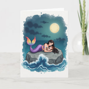 Moonlit Motherhood Card