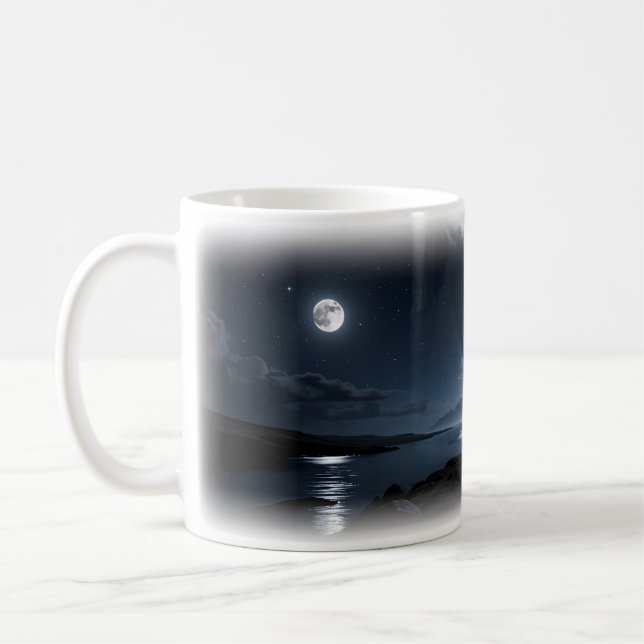 Moonlit Ocean Rift of Wonder Mug (Left)