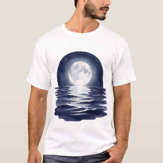  Moonlit Ocean 🌙🌊 T-Shirt