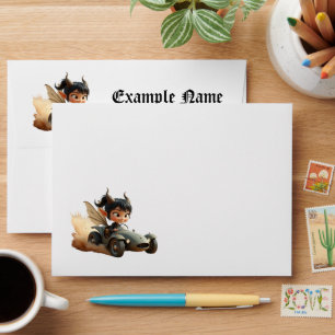 Moonlit Pixie of the Wandering Dunes. Envelope