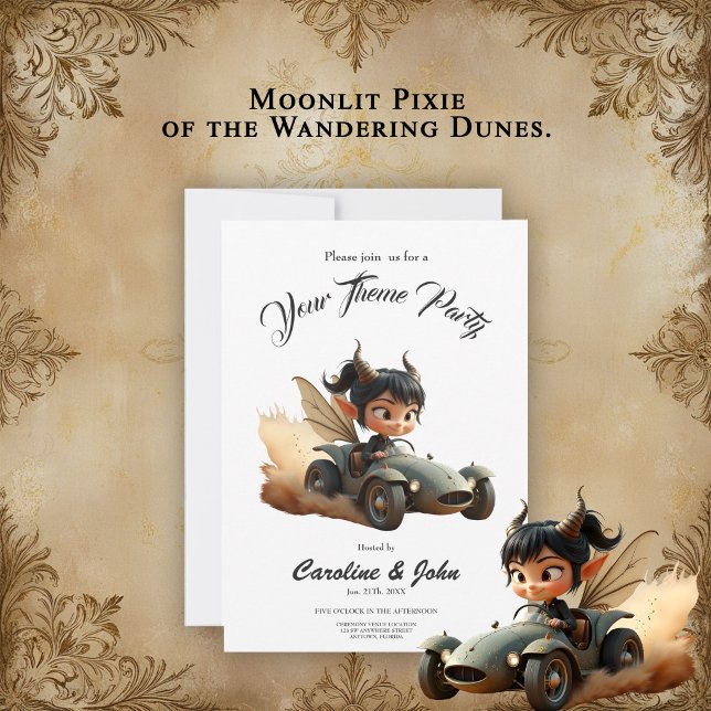 Moonlit Pixie of the Wandering Dunes. Invitation (Creator Uploaded)