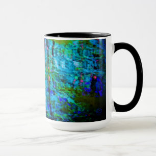Moonlit Pond Forest Reflections Mug