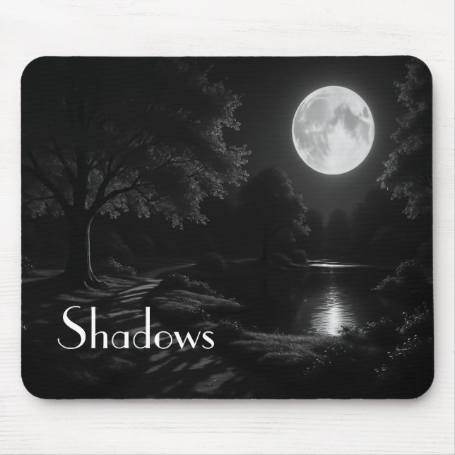 Moonlit Ripples in the Grove Mousepad (Front)