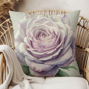 Moonlit Rose Witch Pillow - Witch’s Garden Dreams