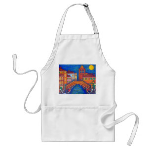 Moonlit San Barnaba Apron by Lisa Lorenz