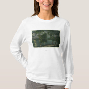 Moonlit Scene on the Lake T-Shirt