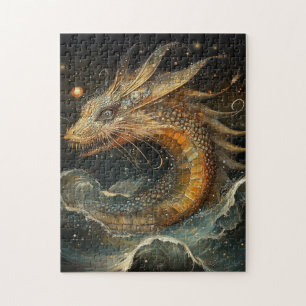 Moonlit Sea Serpent Puzzle