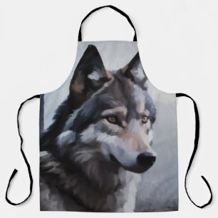 Moonlit Sentinel Apron